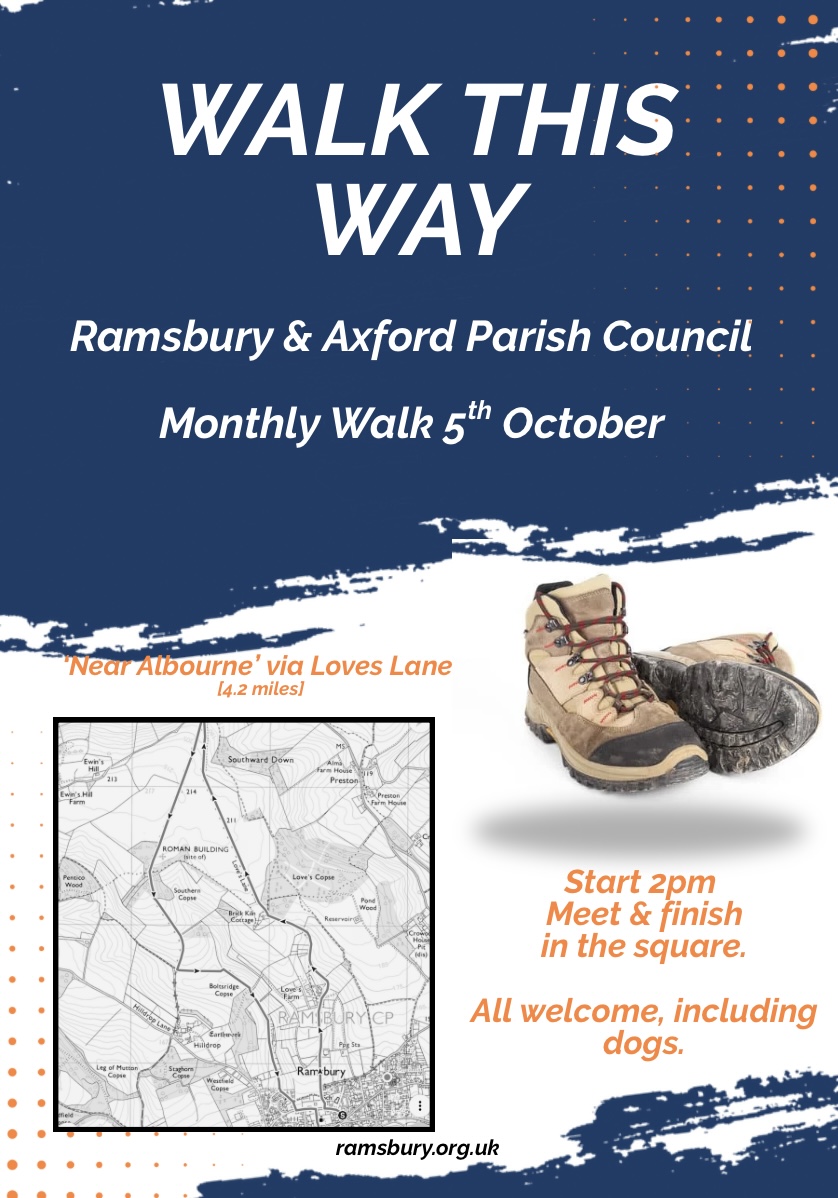 Monthly walk October